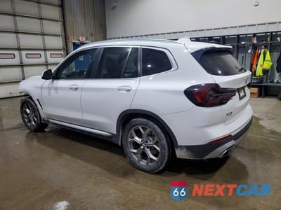 Drugie zdjęcie samochodu z przodu: 2022 BMW X3 XDRIVE30I VIN:5UX53DP05N9K59319 - miniatura