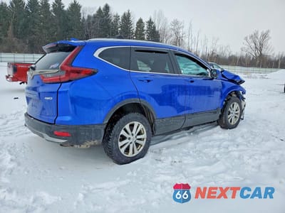 Trzecie zdjęcie samochodu z tyłu: 2022 HONDA CR-V EX VIN:7FARW2H55NE017083 - miniatura