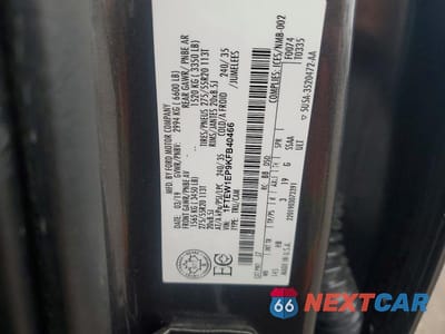 Zdjęcie 12 z 12 samochodu: 2019 FORD F150 SUPERCREW VIN:1FTEW1EP9KFB40466 - miniatura