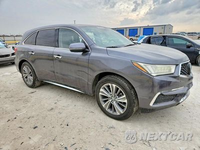 Czwarte zdjęcie samochodu z boku: 2017 ACURA MDX TECHNOLOGY VIN:5FRYD3H53HB008582 - miniatura