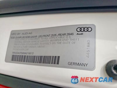 Zdjęcie 12 z 12 samochodu: 2021 AUDI A5 PREMIUM 45 VIN:WAUDACF56MA016610 - miniatura