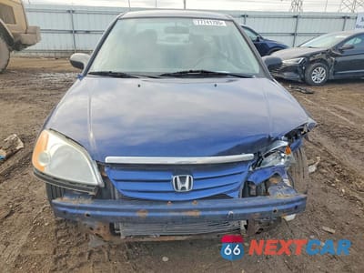 Piąte zdjęcie samochodu w środku: 2003 HONDA CIVIC LX VIN:1HGES16573L033817 - miniatura