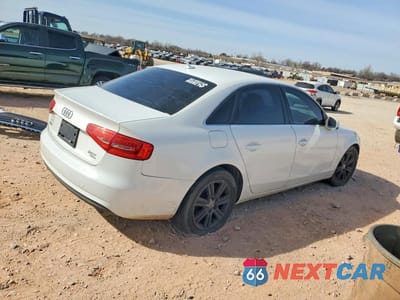 Trzecie zdjęcie samochodu z tyłu: 2013 AUDI A4 PREMIUM VIN:WAUBFAFL8DN002941 - miniatura