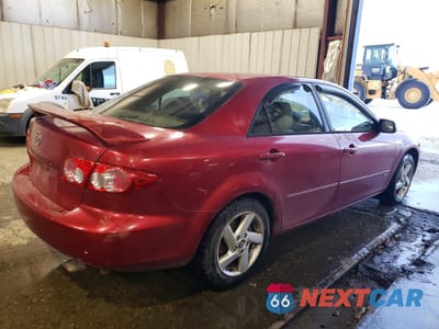 Trzecie zdjęcie samochodu z tyłu: 2003 MAZDA 6 S VIN:1YVHP80D535M20077 - miniatura