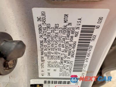 Zdjęcie 12 z 13 samochodu: 2005 TOYOTA TACOMA V6 VIN:5TELU42N45Z111479 - miniatura