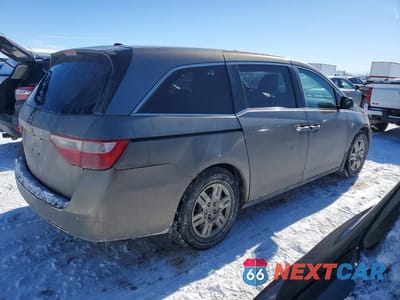 Trzecie zdjęcie samochodu z tyłu: 2013 HONDA ODYSSEY EXL VIN:5FNRL5H60DB501174 - miniatura