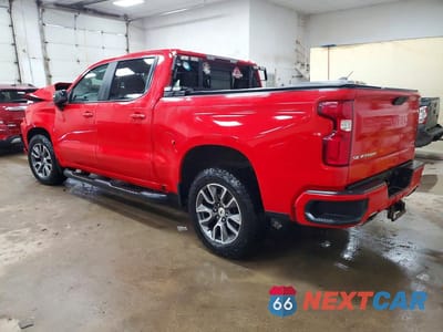 Drugie zdjęcie samochodu z przodu: 2020 CHEVROLET SILVERADO K1500 RST VIN:3GCUYEED5LG190865 - miniatura