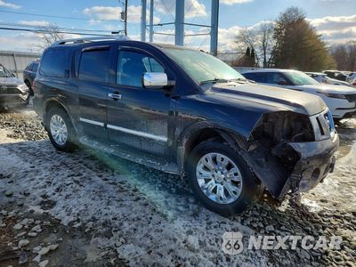 Czwarte zdjęcie samochodu z boku: 2015 NISSAN ARMADA PLATINUM VIN:5N1AA0NE9FN610380 - miniatura