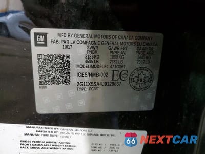 Zdjęcie 12 z 12 samochodu: 2018 CHEVROLET IMPALA LS VIN:2G11X5SA4J9129667 - miniatura