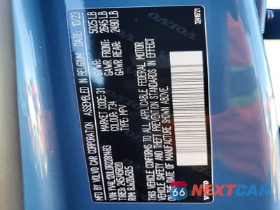 Zdjęcie 12 z 12 samochodu: 2024 VOLVO XC40 PLUS VIN:YV4L12UL0R2281483 - miniatura
