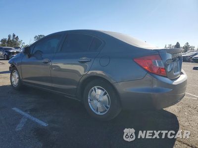 Drugie zdjęcie samochodu z przodu: 2012 HONDA CIVIC HF VIN:2HGFB2F61CH519605 - miniatura