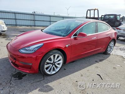 2019 TESLA MODEL 3 5YJ3E1EB7KF454555 - główne zdjęcie licytacji z USA - miniatura