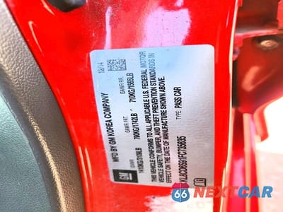 Zdjęcie 12 z 12 samochodu: 2015 CHEVROLET SPARK 1LT VIN:KL8CD6S91FC735635 - miniatura