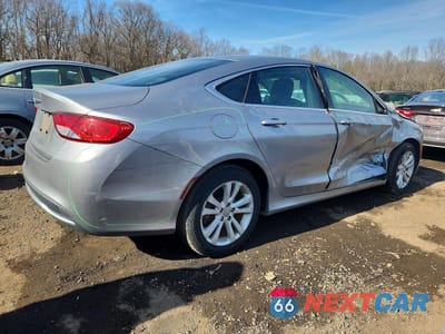 Trzecie zdjęcie samochodu z tyłu: 2016 CHRYSLER 200 LIMITED VIN:1C3CCCAB7GN144099 - miniatura