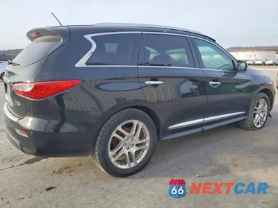 Trzecie zdjęcie samochodu z tyłu: 2013 INFINITI JX35 BASE VIN:5N1AL0MM1DC314250 - miniatura