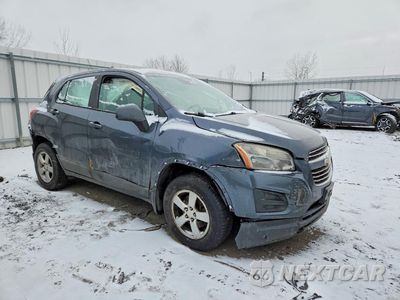 Czwarte zdjęcie samochodu z boku: 2016 CHEVROLET TRAX LS VIN:3GNCJNSB2GL172069 - miniatura