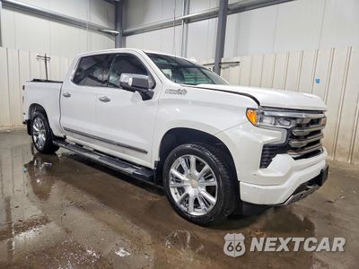 Czwarte zdjęcie samochodu z boku: 2022 CHEVROLET SILVERADO K1500 HIGH COUNTRY VIN:1GCUDJEL2NZ506155 - miniatura