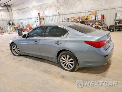 Drugie zdjęcie samochodu z przodu: 2015 INFINITI Q50 PREMIUM VIN:JN1BV7AR4FM391416 - miniatura