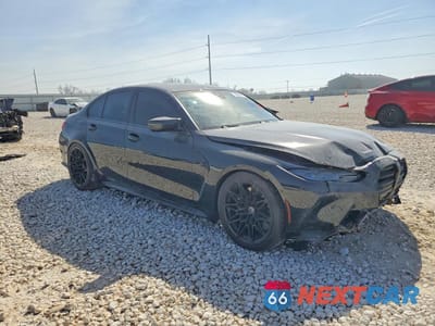 Czwarte zdjęcie samochodu z boku: 2022 BMW M3 COMPETITION VIN:WBS43AY01NFL66565 - miniatura