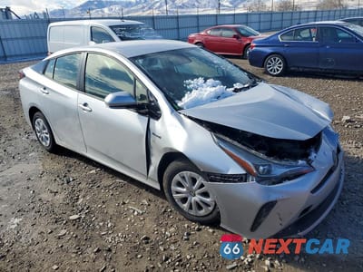 Czwarte zdjęcie samochodu z boku: 2020 TOYOTA PRIUS LE VIN:JTDKARFU4L3117832 - miniatura
