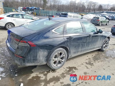 Trzecie zdjęcie samochodu z tyłu: 2023 HONDA ACCORD HYBRID EXL VIN:1HGCY2F65PA069656 - miniatura