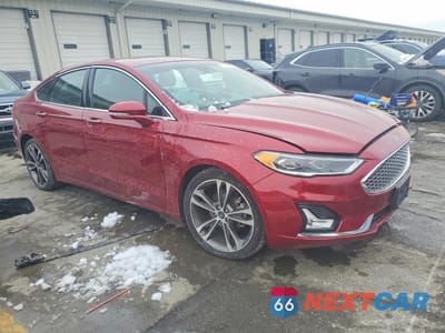 Czwarte zdjęcie samochodu z boku: 2019 FORD FUSION TITANIUM VIN:3FA6P0D92KR153180 - miniatura