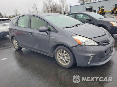 Czwarte zdjęcie samochodu z boku: 2012 TOYOTA PRIUS V THREE VIN:JTDZN3EUXC3156751 - miniatura