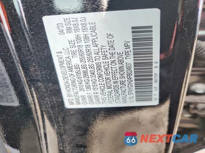 Zdjęcie 13 z 13 samochodu: 2023 HONDA PILOT LX VIN:5FNYG1H24PB024937 - miniatura