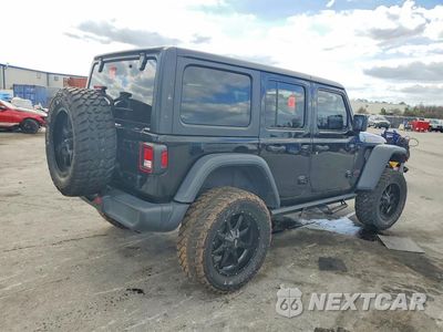 Trzecie zdjęcie samochodu z tyłu: 2018 JEEP WRANGLER UNLIMITED RUBICON VIN:1C4HJXFN4JW204245 - miniatura