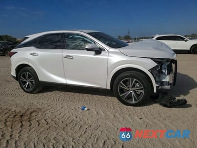 Czwarte zdjęcie samochodu z boku: 2025 LEXUS RX 350 BASE VIN:2T2BAMBA5SC058452 - miniatura