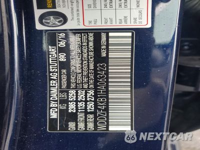 Zdjęcie 12 z 13 samochodu: 2017 MERCEDES-BENZ E 300 4MATIC VIN:WDDZF4KB1HA063423 - miniatura