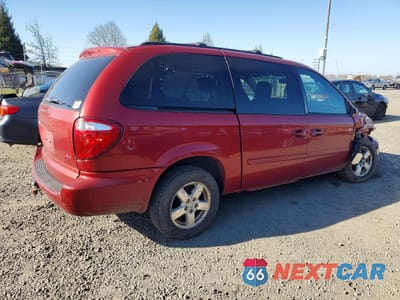 Trzecie zdjęcie samochodu z tyłu: 2007 DODGE GRAND CARAVAN SXT VIN:2D4GP44L77R309120 - miniatura