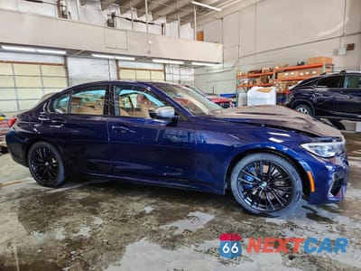 Czwarte zdjęcie samochodu z boku: 2020 BMW M340XI VIN:WBA5U9C06LFJ19714 - miniatura