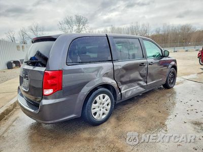 Trzecie zdjęcie samochodu z tyłu: 2019 DODGE GRAND CARAVAN SE VIN:2C4RDGBG4KR778969 - miniatura