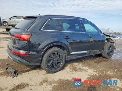 Trzecie zdjęcie samochodu z tyłu: 2023 AUDI Q7 PREMIUM PLUS VIN:WA1LXBF77PD005122 - miniatura
