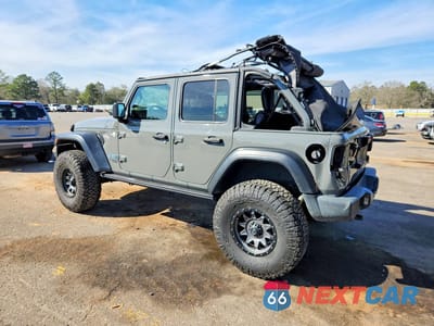 Drugie zdjęcie samochodu z przodu: 2020 JEEP WRANGLER UNLIMITED SPORT VIN:1C4HJXDG9LW348784 - miniatura