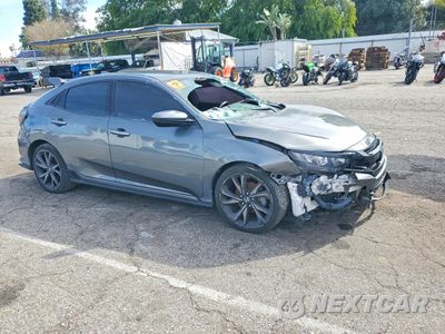 Czwarte zdjęcie samochodu z boku: 2019 HONDA CIVIC SPORT VIN:SHHFK7H49KU404048 - miniatura