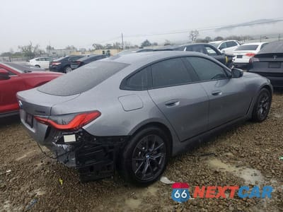 Trzecie zdjęcie samochodu z tyłu: 2025 BMW I4 EDRIVE 40 VIN:WBY23HD08SFU36960 - miniatura