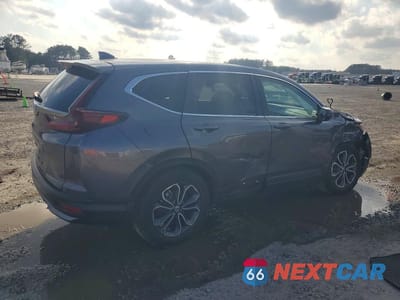 Trzecie zdjęcie samochodu z tyłu: 2022 HONDA CR-V EX VIN:7FARW1H54NE020857 - miniatura