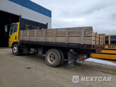 Drugie zdjęcie samochodu z przodu: 2014 ISUZU NRR FLATBED TRUCK VIN:JALE5W160E7302267 - miniatura