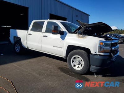 Czwarte zdjęcie samochodu z boku: 2018 CHEVROLET SILVERADO 1500 RWD 4.3L V6 W/T VIN:3GCPCNEH8JG234059 - miniatura