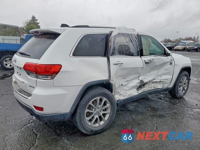 Trzecie zdjęcie samochodu z tyłu: 2015 JEEP GRAND CHEROKEE LIMITED VIN:1C4RJFBG9FC804452 - miniatura