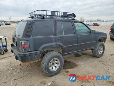 Trzecie zdjęcie samochodu z tyłu: 1995 JEEP GRAND CHEROKEE LIMITED VIN:1J4GZ78Y2SC674587 - miniatura