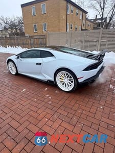Trzecie zdjęcie samochodu z tyłu: 2015 LAMBORGHINI HURACAN VIN:ZHWUC1ZF8FLA03249 - miniatura