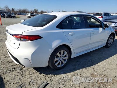 Trzecie zdjęcie samochodu z tyłu: 2021 TOYOTA COROLLA LE VIN:5YFEPMAE9MP243806 - miniatura