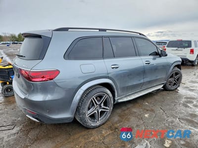 Trzecie zdjęcie samochodu z tyłu: 2024 MERCEDES-BENZ GLS 450 4MATIC VIN:4JGFF5KE4RB038262 - miniatura