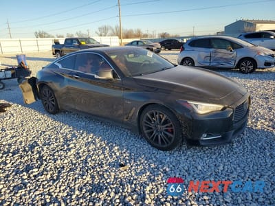 Czwarte zdjęcie samochodu z boku: 2017 INFINITI Q60 VIN:JN1FV7EL0HM701166 - miniatura