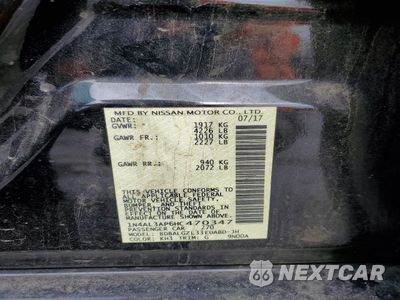 Zdjęcie 12 z 13 samochodu: 2017 NISSAN ALTIMA 2.5 S VIN:1N4AL3AP6HC470347 - miniatura