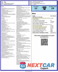 Zdjęcie 10 z 10 samochodu: 2021 BMW 840I BLUE VIN:WBADZ2C04MCG06453 - miniatura