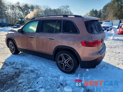 Drugie zdjęcie samochodu z przodu: 2024 MERCEDES-BENZ GLB 250 4MATIC VIN:W1N4M4HB5RW355705 - miniatura